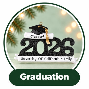 Personalized Graduation Ornaments