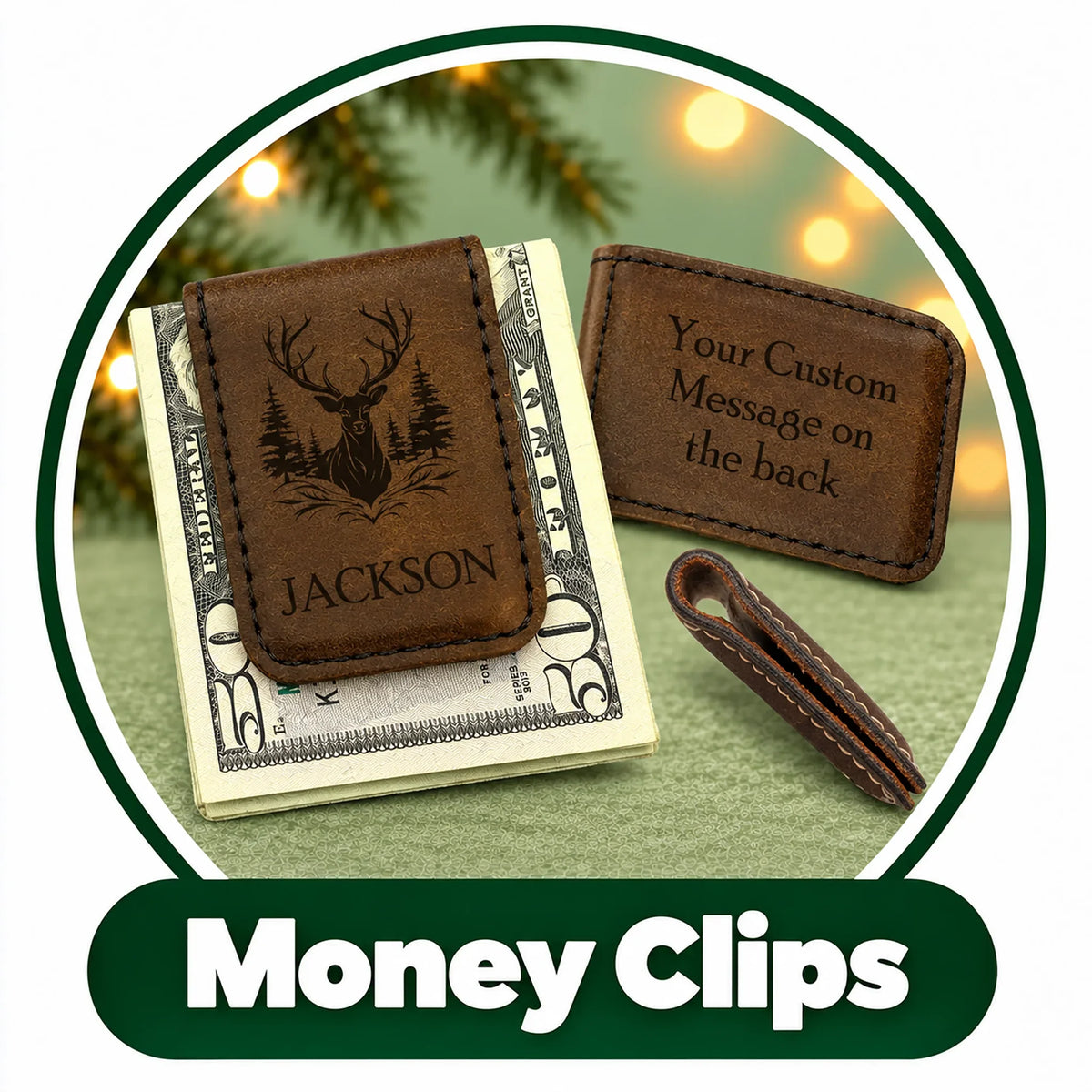 Personalized Money Clips