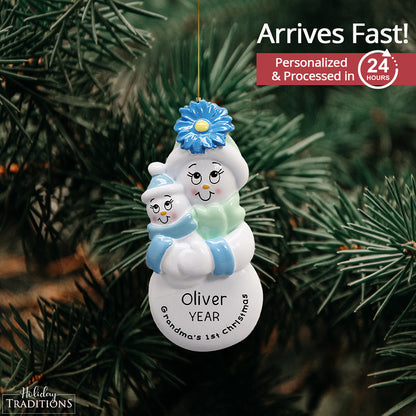 Grandma's 1st Christmas Ornament - Granson