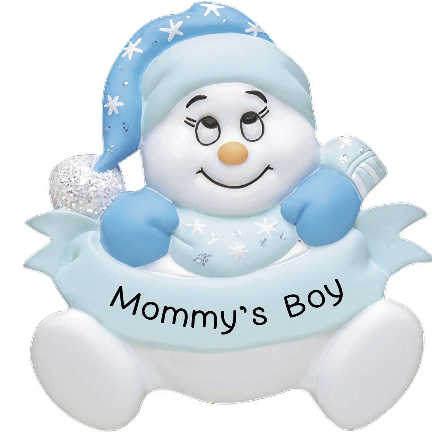 Mommy's Boy Personalized Ornament