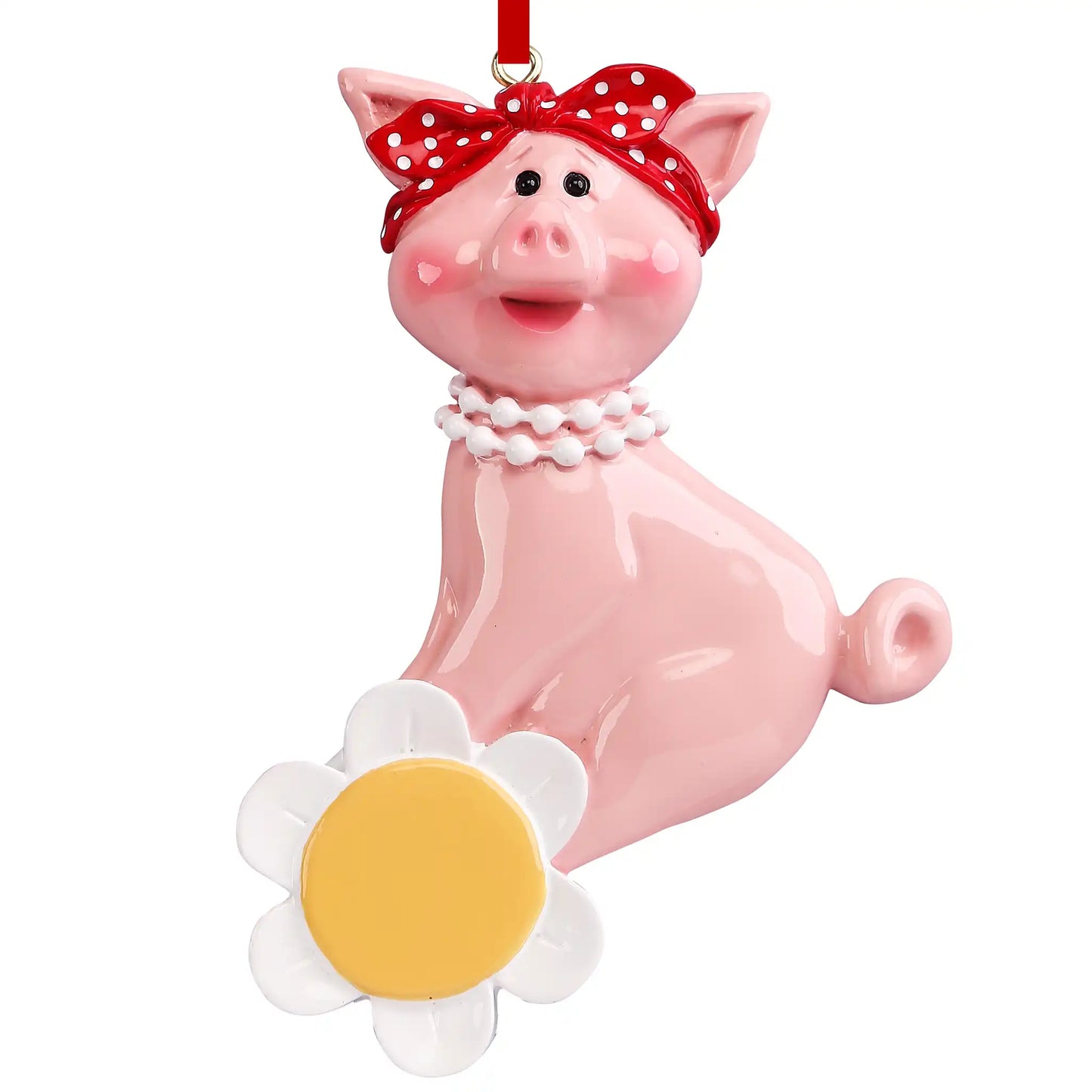 Little Piggy Christmas Ornament