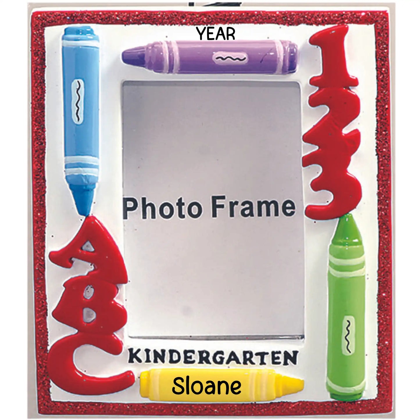 Kindergarten Photo Frame Christmas Ornament