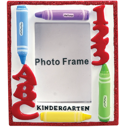 Kindergarten Photo Frame Christmas Ornament