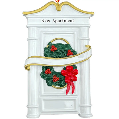 New or First Apartment Christmas Ornament