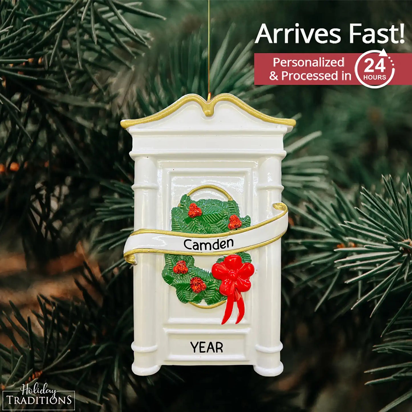New or First Apartment Personalized Ornament