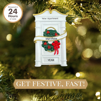 New or First Apartment Personalized Ornament