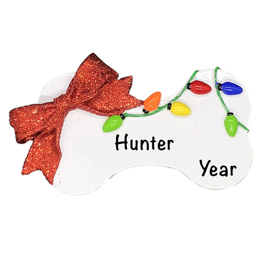 Dog Bone Christmas Christmas Ornament