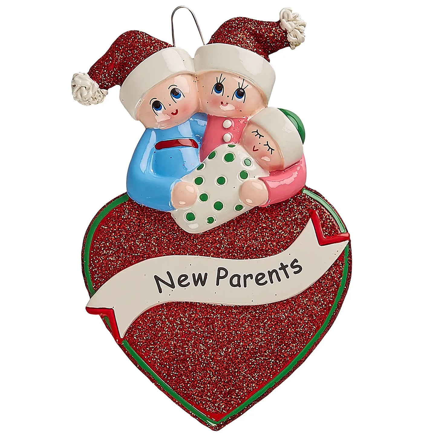 New Parents Christmas Ornament