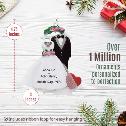 Wedding Attire Christmas Ornament