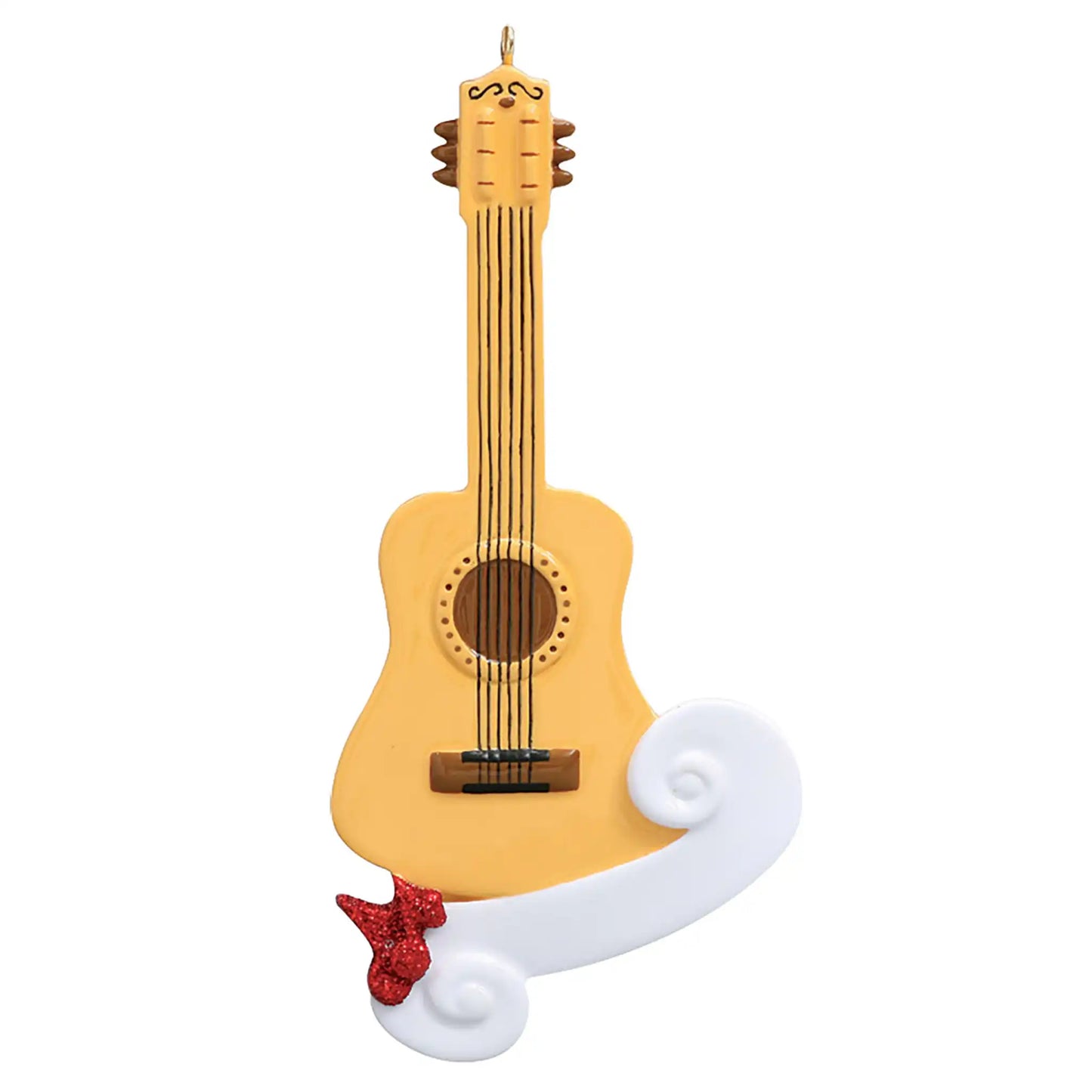 Acoustic Guitar Christmas Ornament