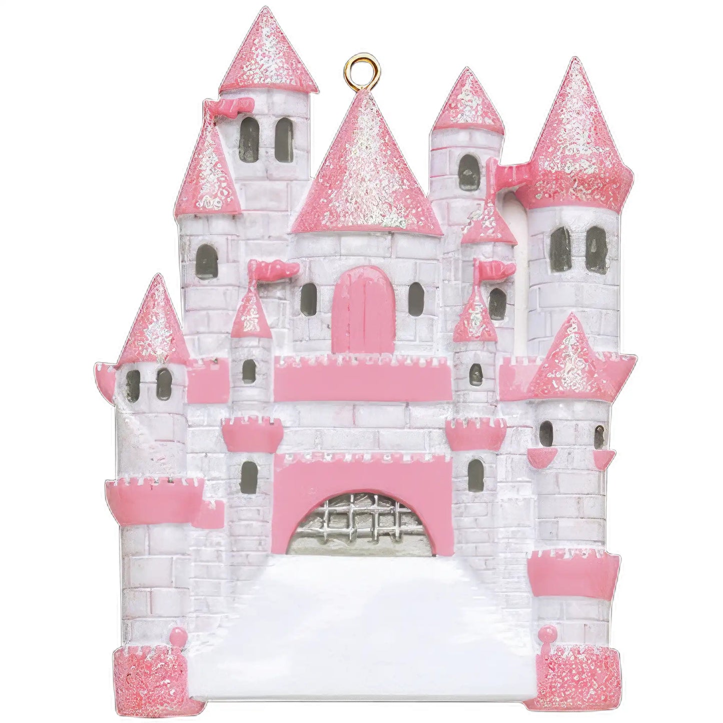 Princess Castle Christmas Ornament