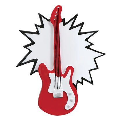 Electric Guitar Christmas Ornament