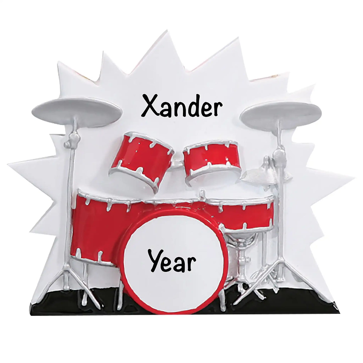 Drum Set Christmas Ornament