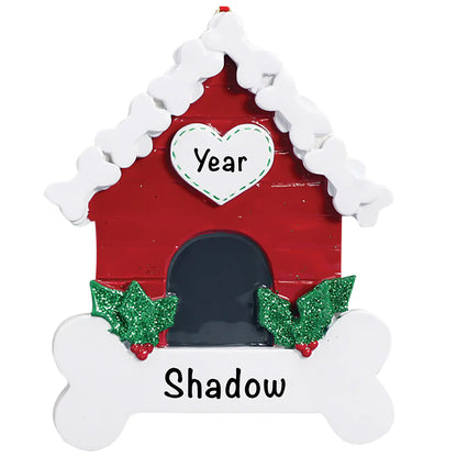 Dog House Christmas Ornament