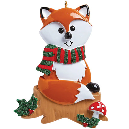 Fox Christmas Ornament