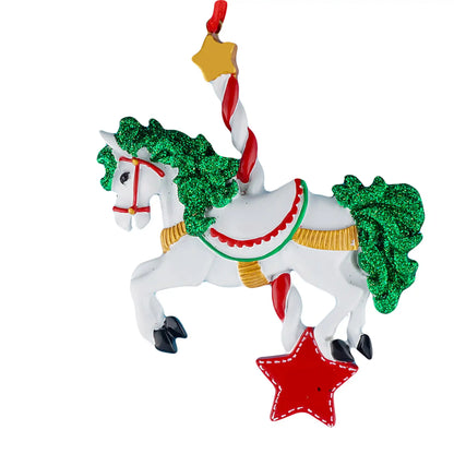 Carousel Horse Christmas Ornament