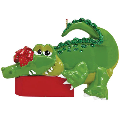 Alligator Christmas Ornament