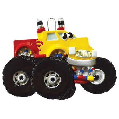 Monster Truck Toy Christmas Ornament