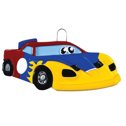 Race Car Toy Christmas Ornament