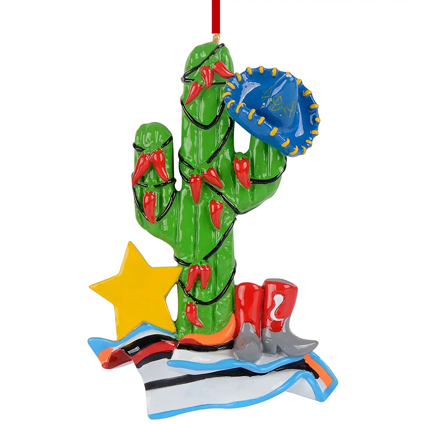 Cactus Christmas Ornament