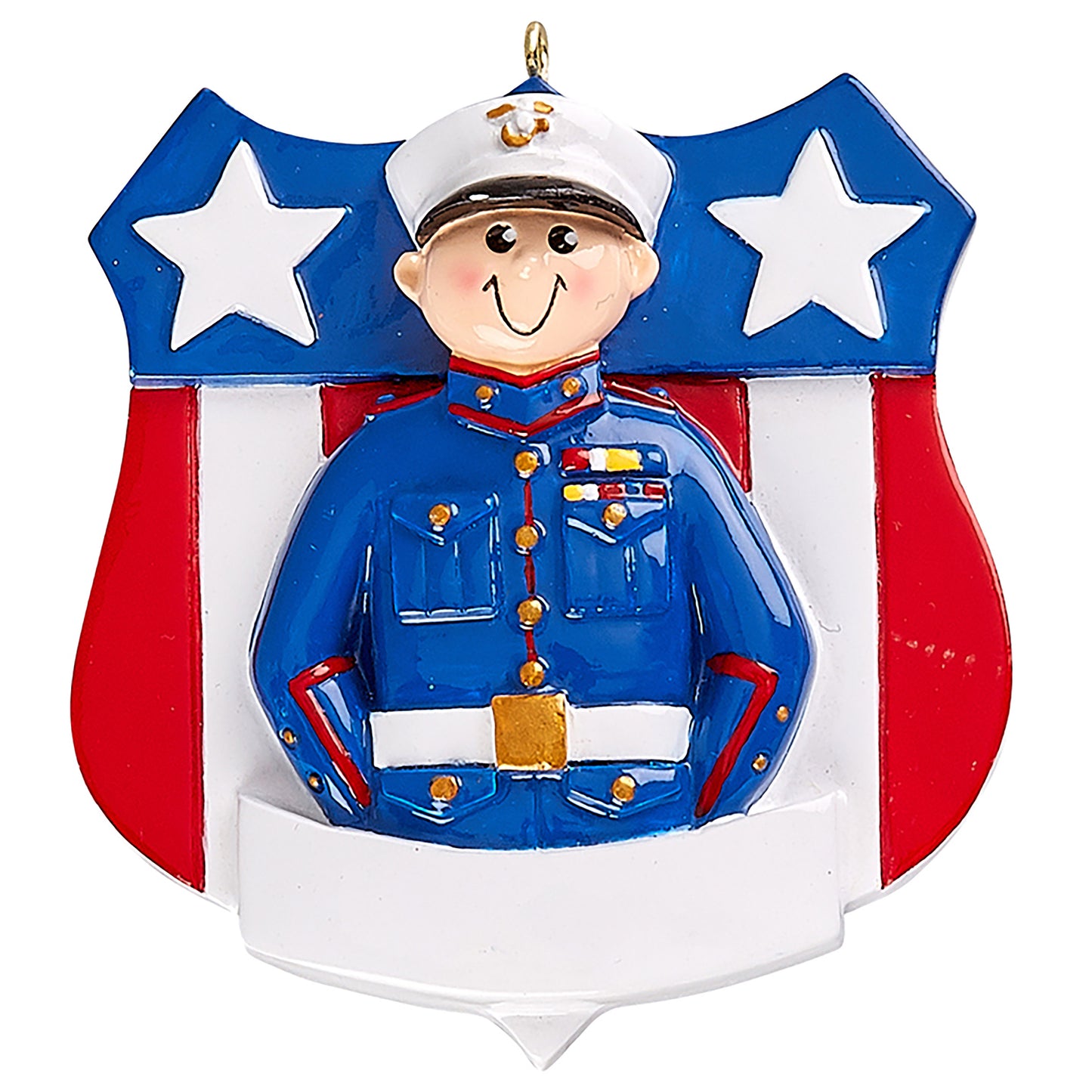 Marines Military Soldier Christmas Ornament