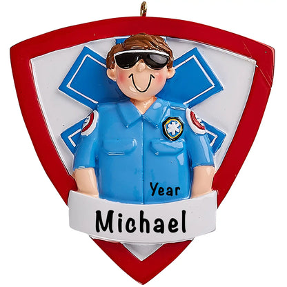 EMT Paramedic Christmas Ornament