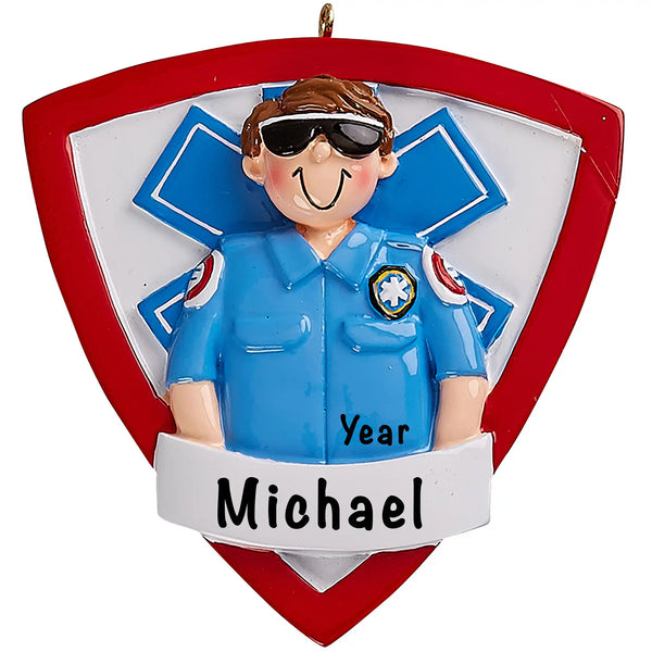 EMT Paramedic Personalized Ornament