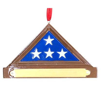 Soldier Memorial Christmas Ornament