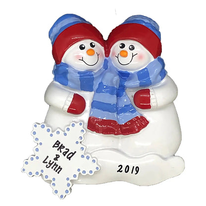 Snow Buddies Christmas Ornament