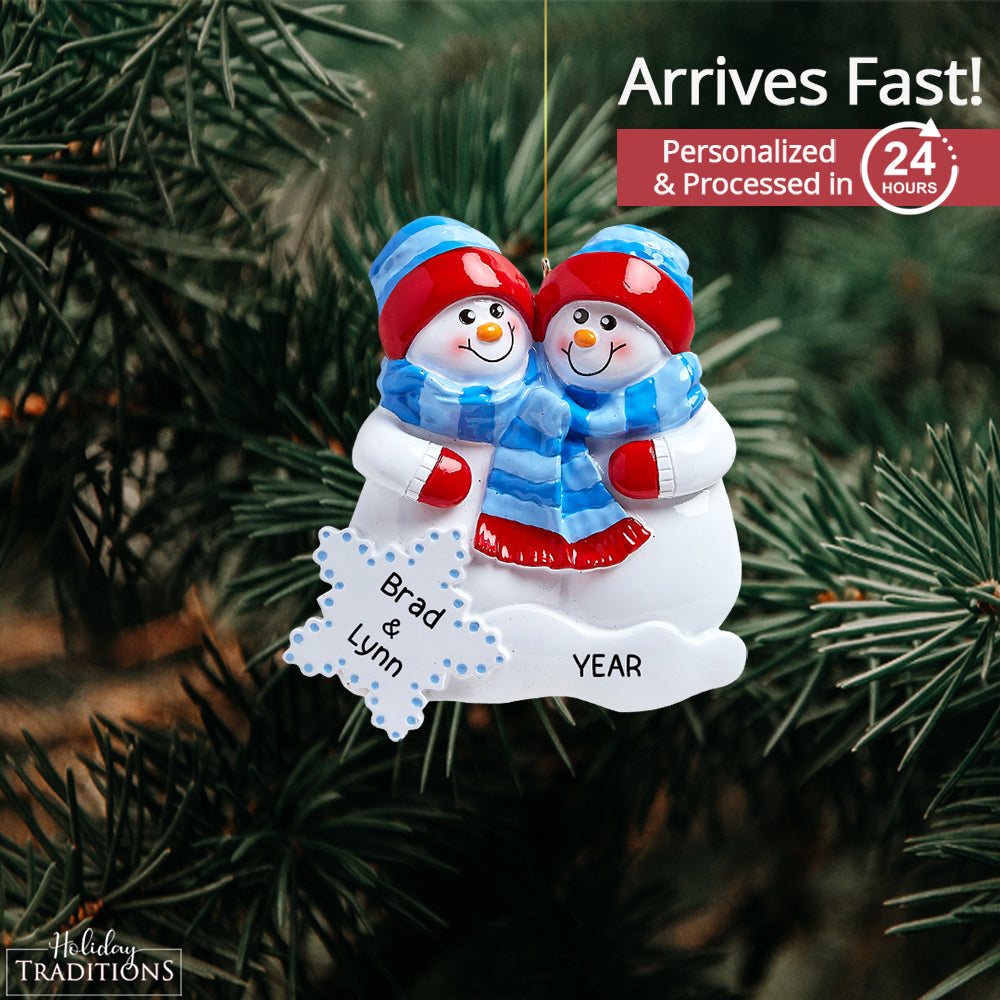 Snow Buddies Christmas Ornament