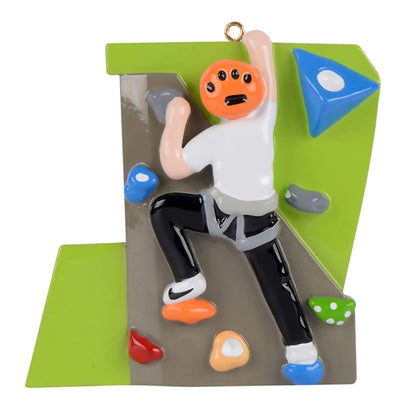 Rock Climbing Christmas Ornament - Guy