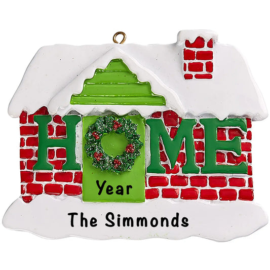 Home Sweet Home Christmas Ornament