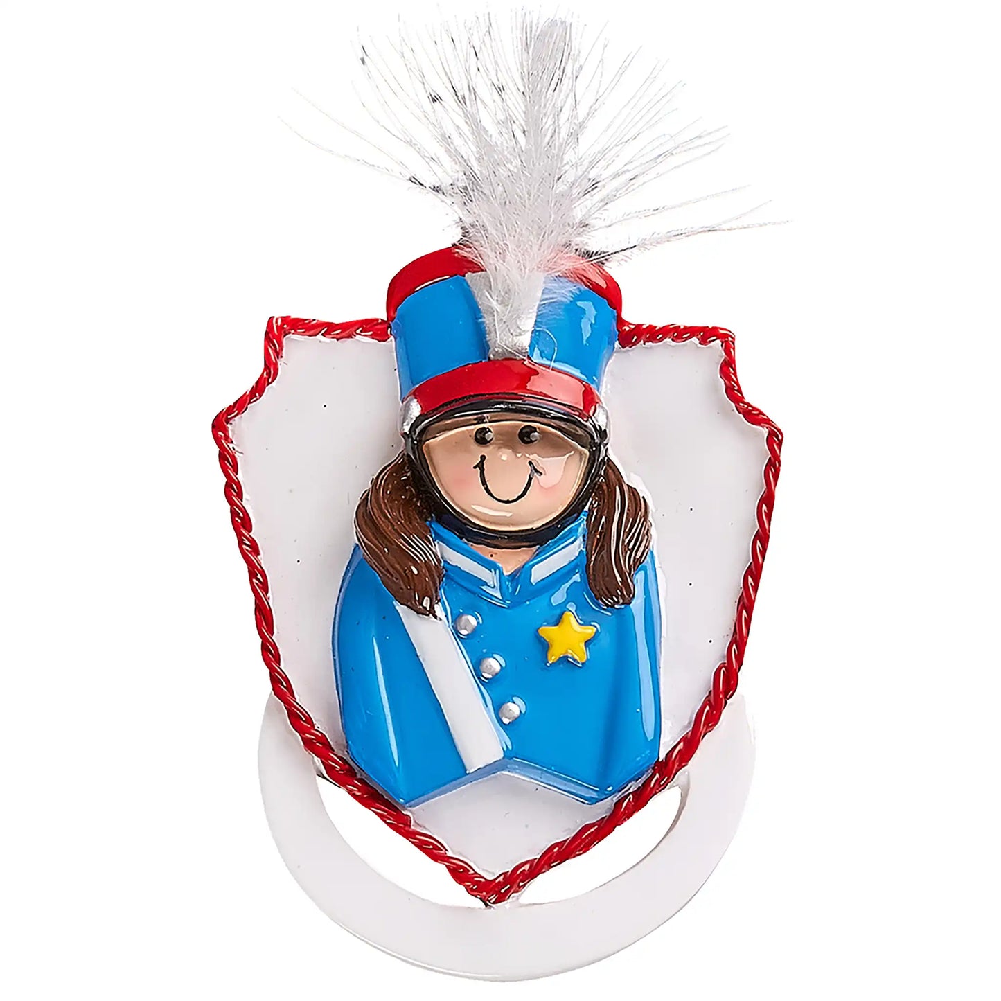 Marching Band Girl Christmas Ornament