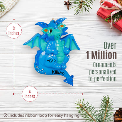 Dragon Christmas Ornament