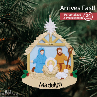 Nativity Christmas Ornament