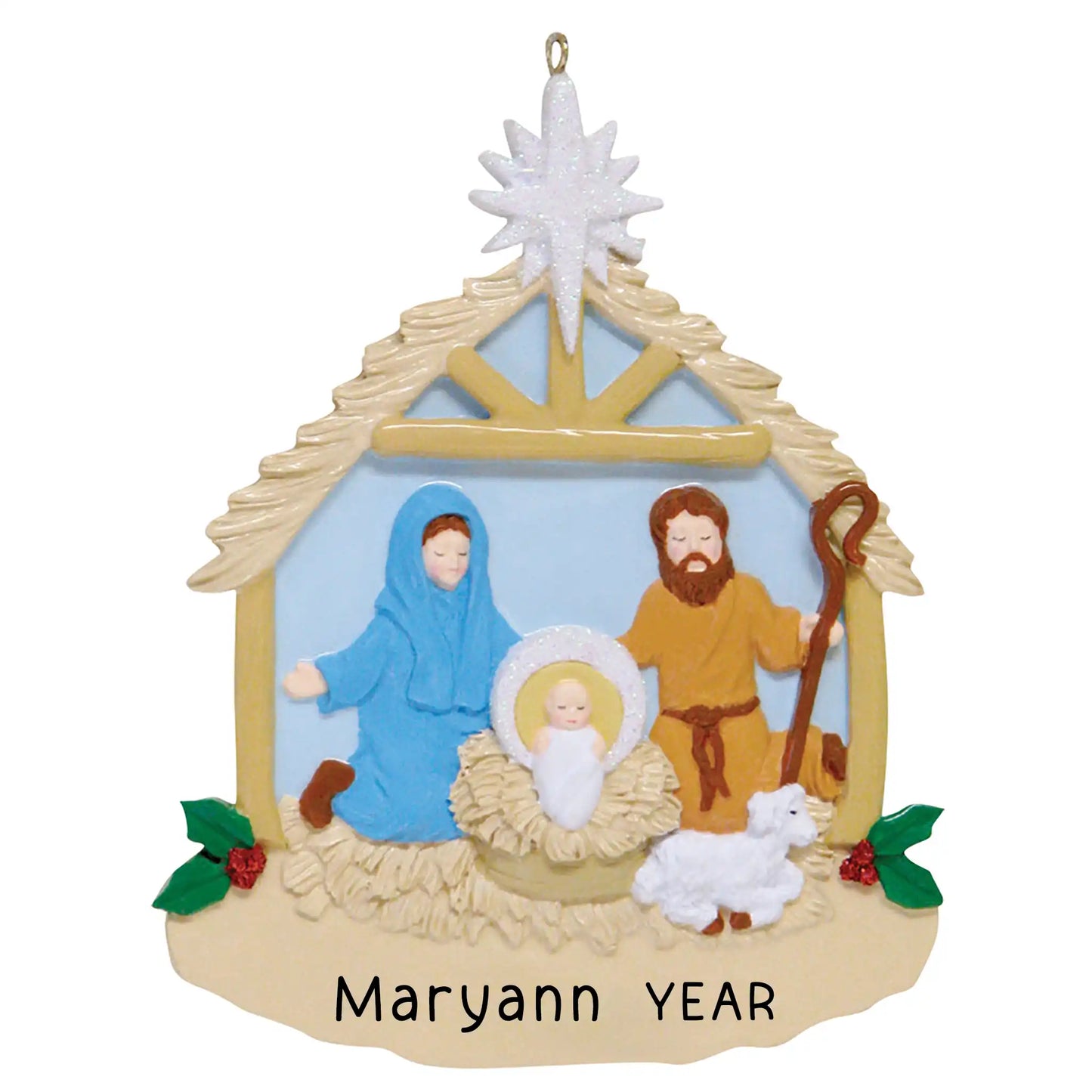 Nativity Christmas Ornament