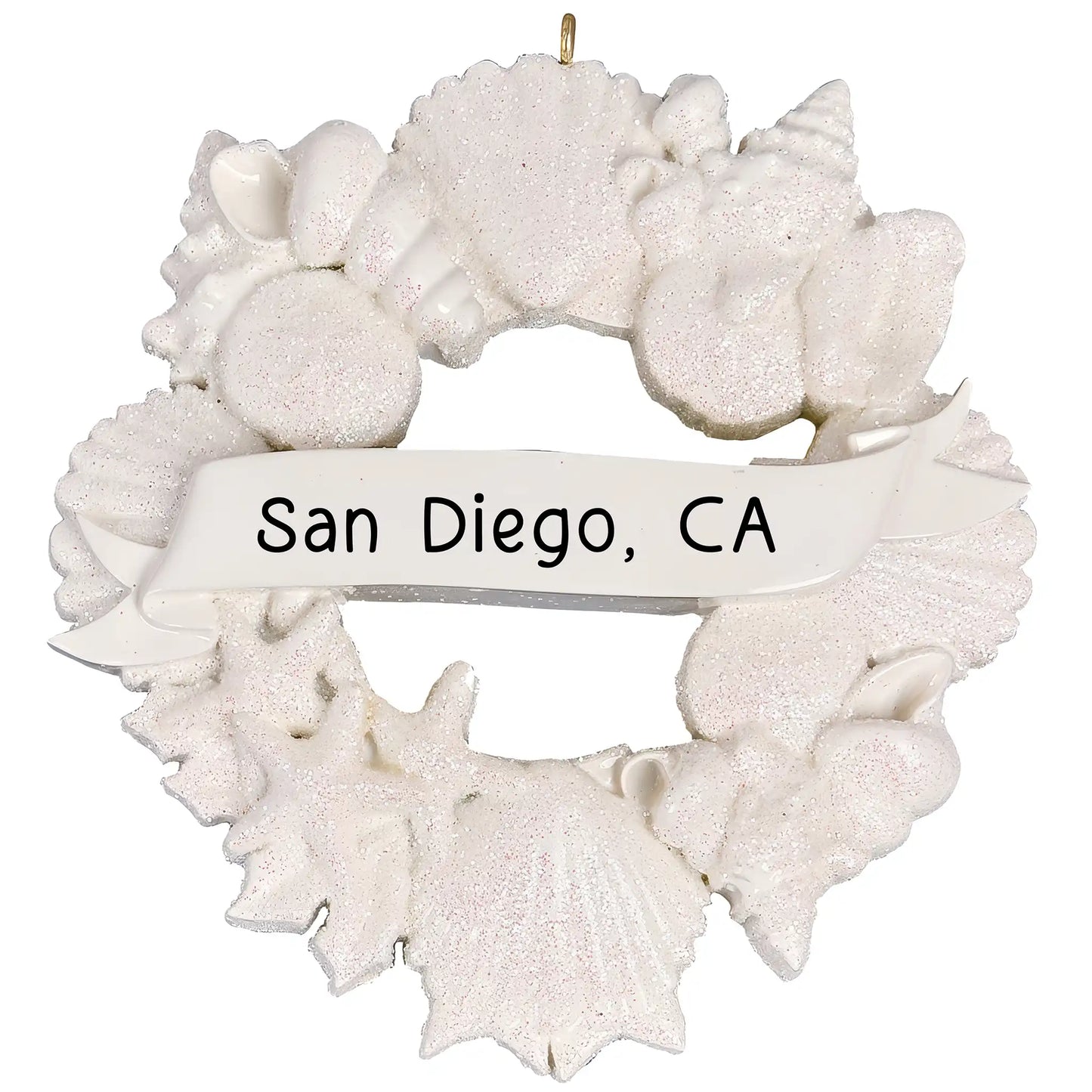 Beach Sea Shell Christmas Ornament