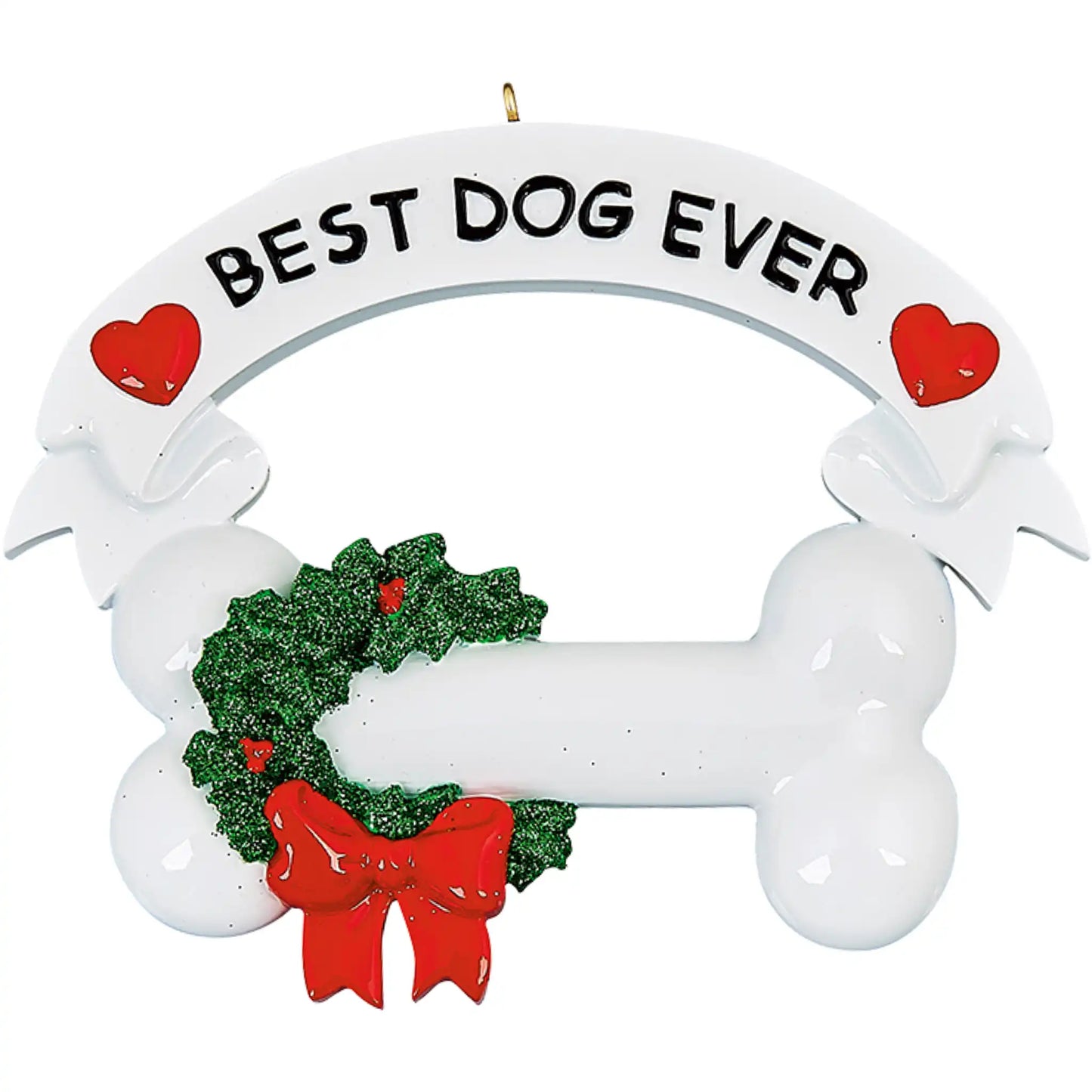 Best Dog Ever Christmas Ornament