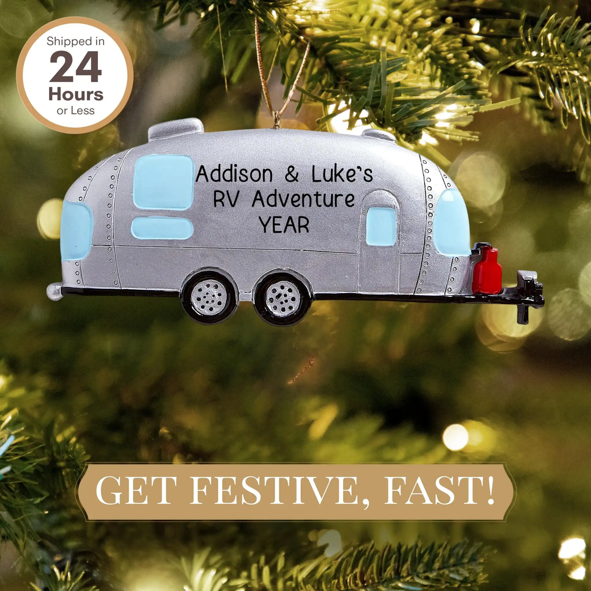 2014 Hallmark Keepsake Happy Campers Ornament NIB NEW IN BOX 2014 Hallmark Keepsake Happy Campers Ornament NIB NEW IN BOX