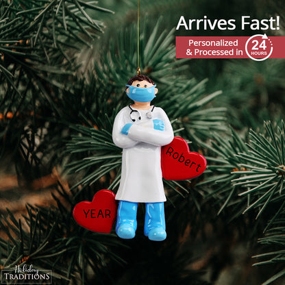 Doctor - Surgeon Christmas Ornament