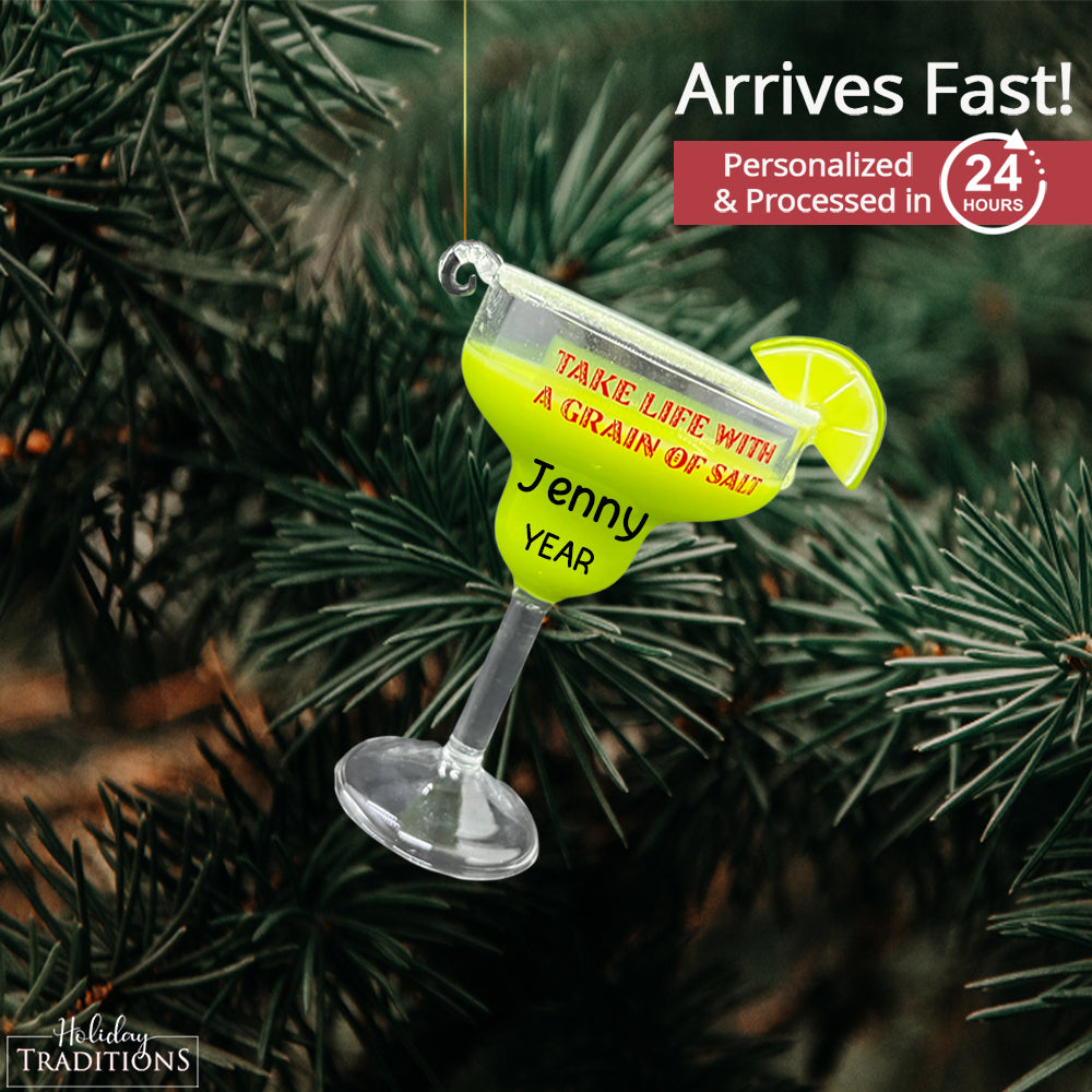 Margarita Christmas Ornament