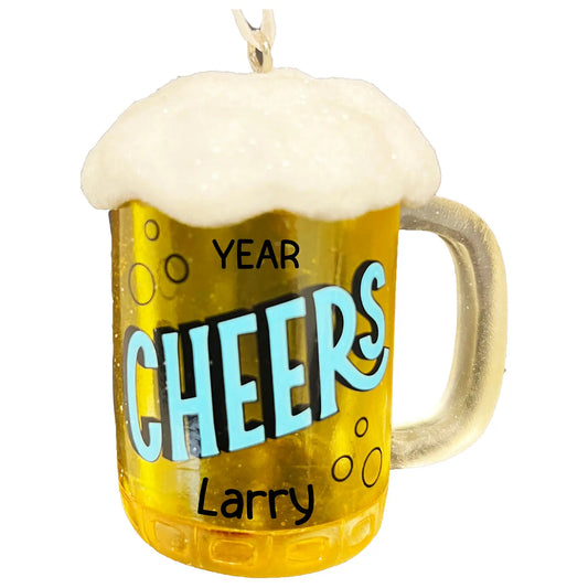 Beer Mug Christmas Ornament