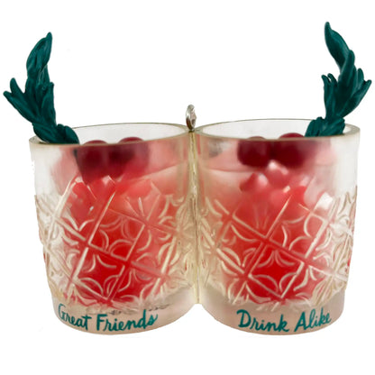 Friends Shot Glasses Personalized Ornament