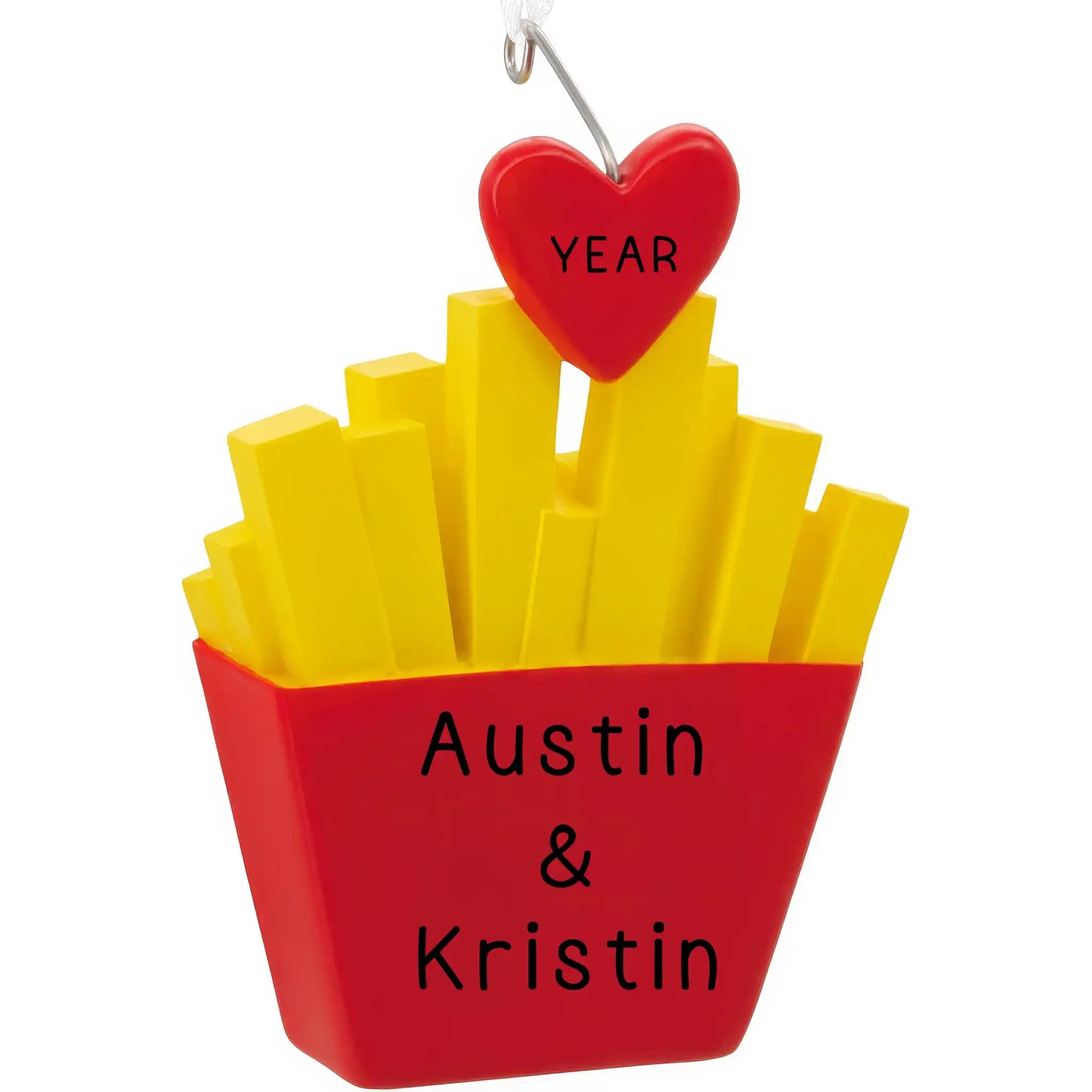 French Fries For You Christmas Ornament