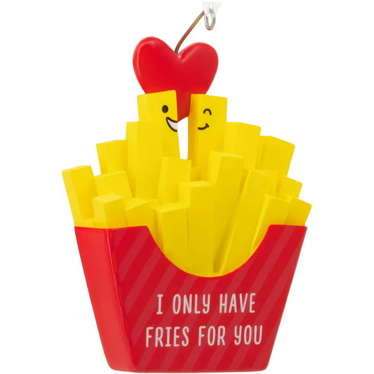 French Fries For You Christmas Ornament