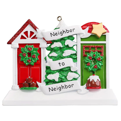 Neighbor to Neighbor Christmas Ornament