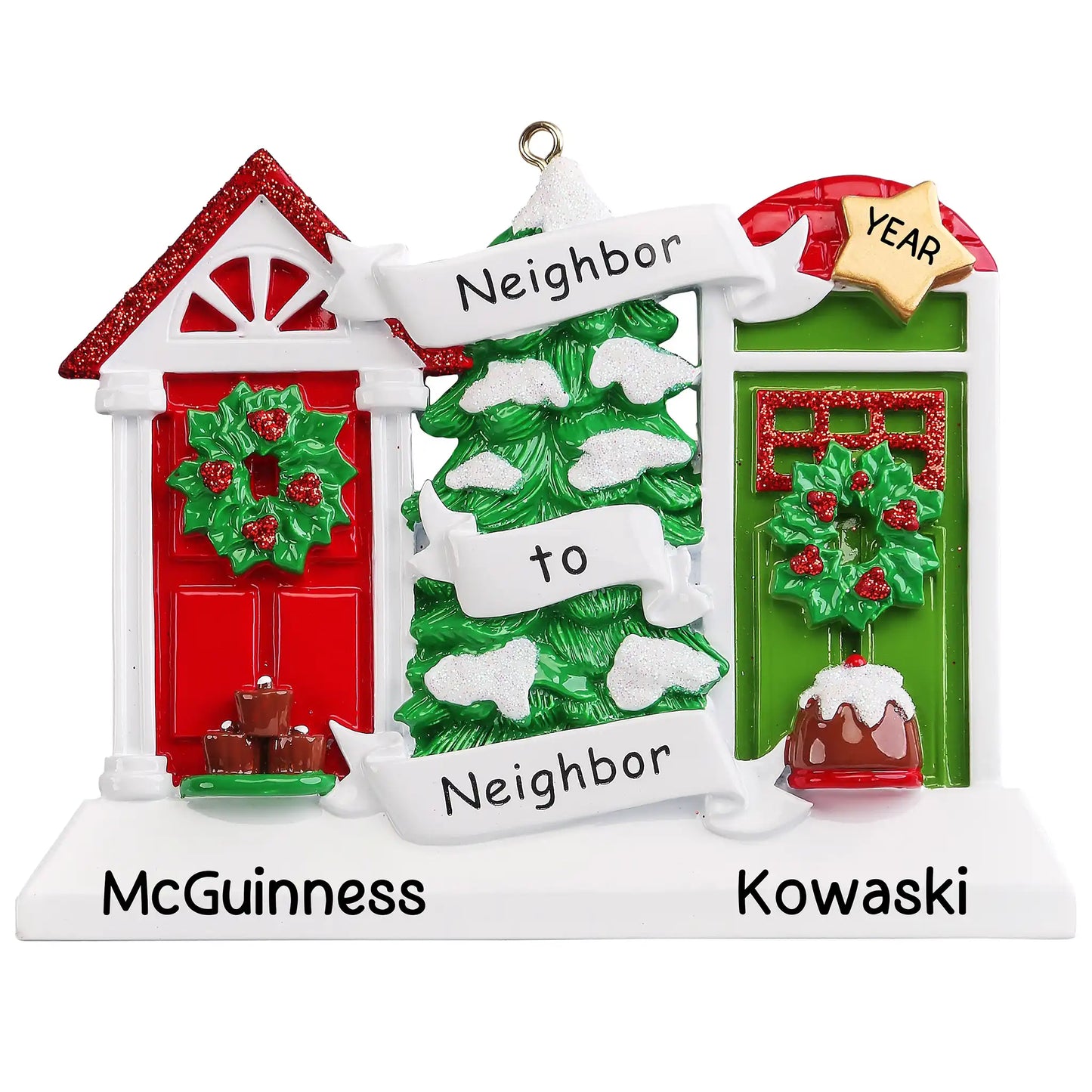 Neighbor to Neighbor Christmas Ornament