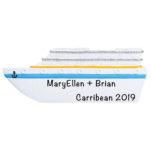 Adorno personalizado de crucero