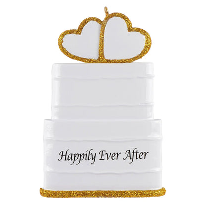 Wedding Cake Christmas Ornament