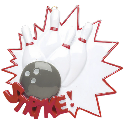 Bowling Personalized Ornament